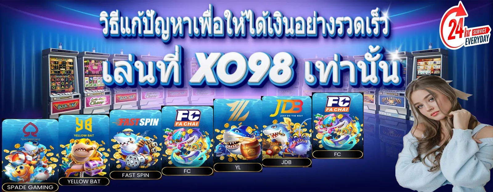 สล็อต xo98 แก้ปัญหาเพื่อให้ได้เงินอย่างรวดเร็ว